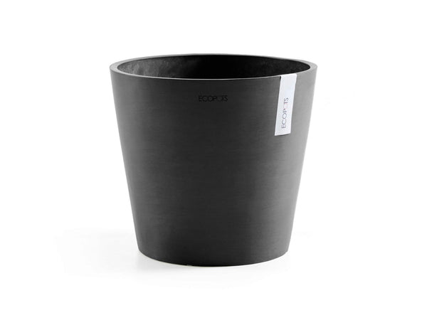 Ecopots Amsterdam bloempot 30cm donkergrijs