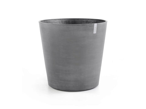 Ecopots Amsterdam bloempot met wielen 60cm grijs, kunststof & plastic bloempotten — SKU COLOS-882630, EAN 5413724307426