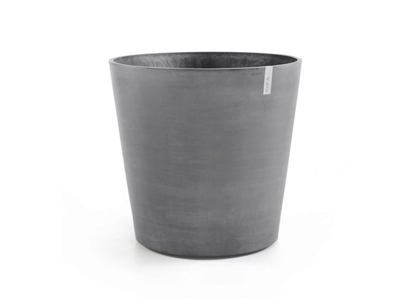 Ecopots Amsterdam bloempot met wielen 60cm grijs