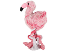 Flamingo Andes jouet pour chien flamant rose qui couine 25cm peluche