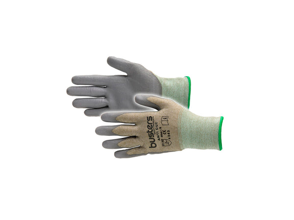 Busters Anti Cut werkhandschoenen XL PU-flex grijs