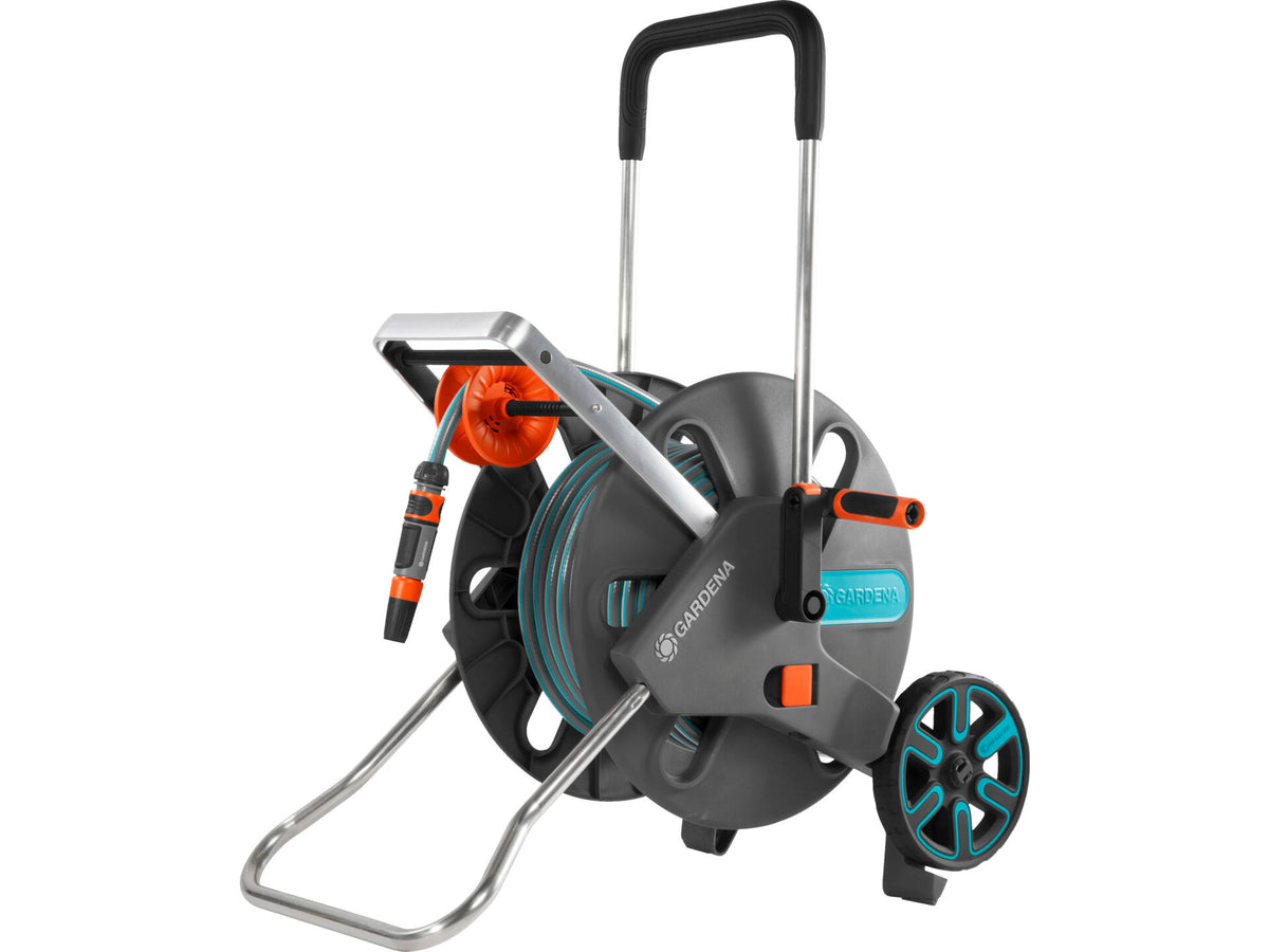 Gardena AquaRoll L Easy slangenwagen met tuinslang 50m