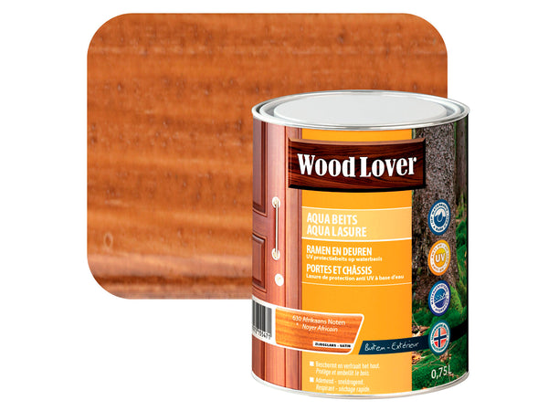 Wood Lover Aquabeits 0,75l Afrikaans noten #630