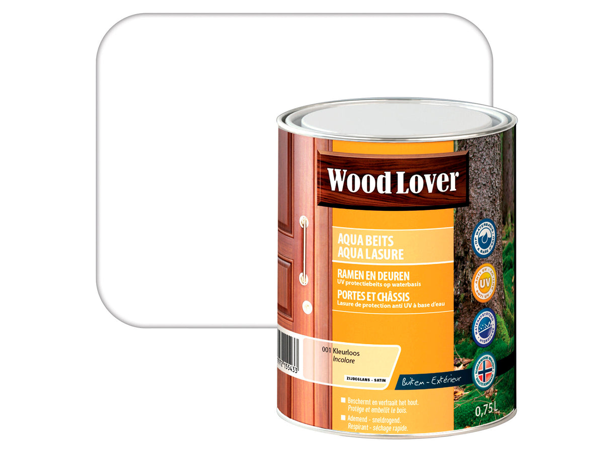 Wood Lover Aquabeits 0,75l kleurloos