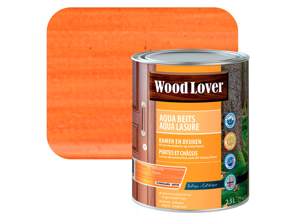 Wood Lover Aqua lasure 2,5l acajou #607