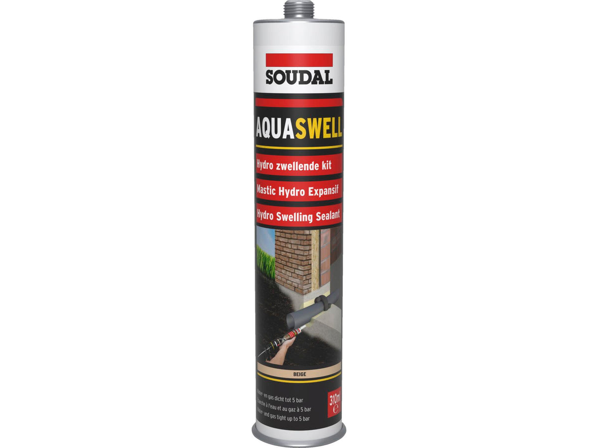 Soudal Aquaswell hyrdo zwellende kit 310ml