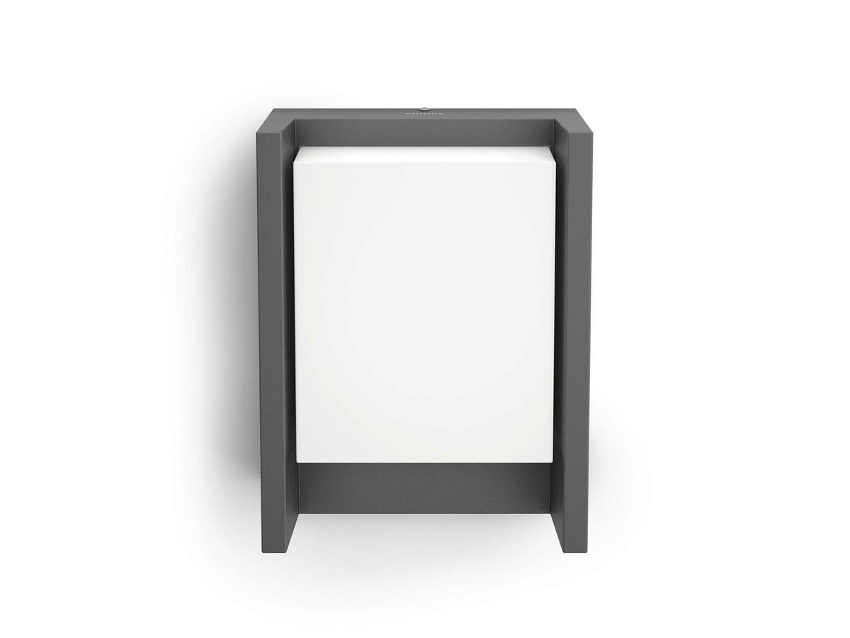 Philips Arbour LED wandlamp 3,8W antraciet