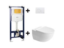 Duravit Architec pack WC suspendu avec plaque de commande
