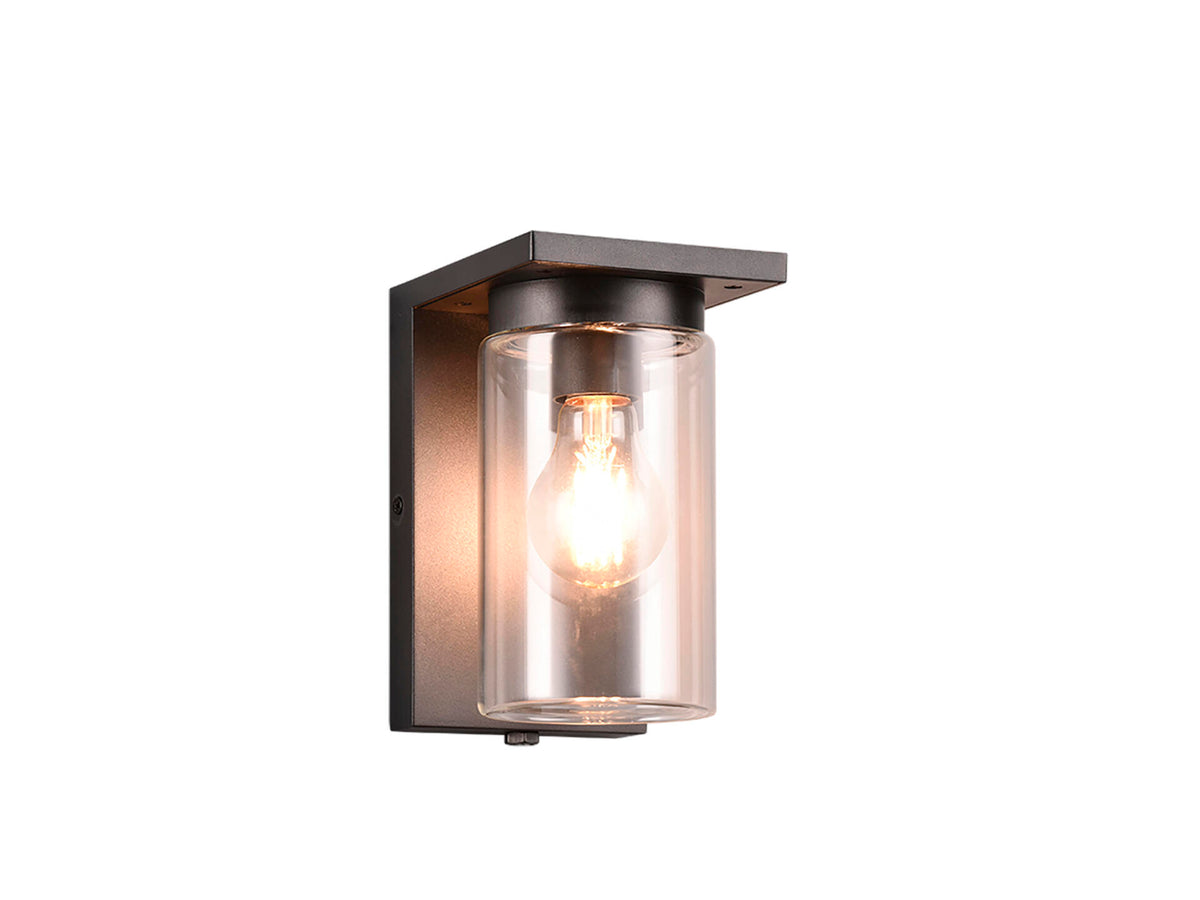 Trio Ardila wandlamp E27 max. 40W mat zwart