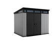Keter Artisan 97 abri de jardin en résine 279x218x226 cm gris