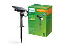 Philips Ashlyn solar tuinpaal op spies 1,4W zwart