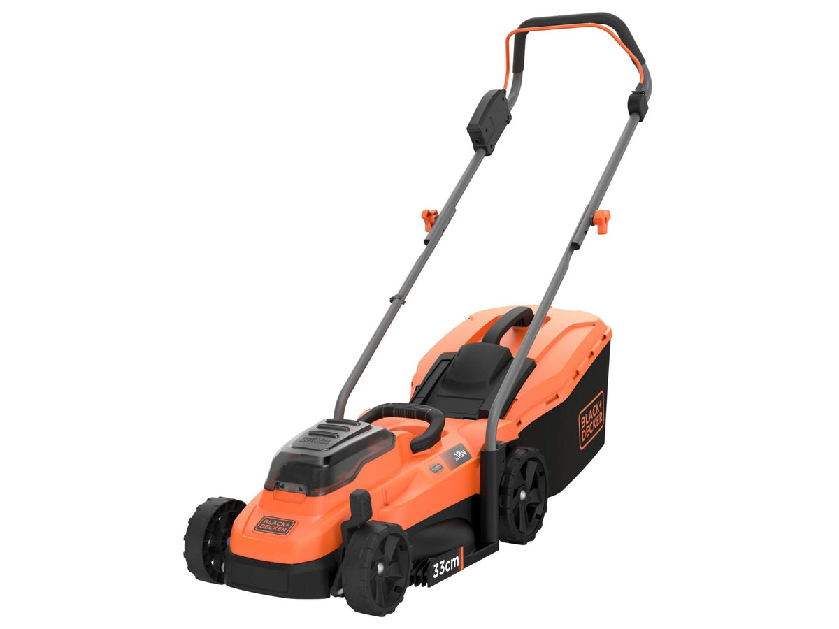 Black+Decker BCMW33184L2-QW accu grasmaaier 2x18V Li-Ion 33cm + lader