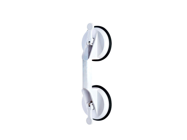 Poignée de baignoire à ventouse blanc