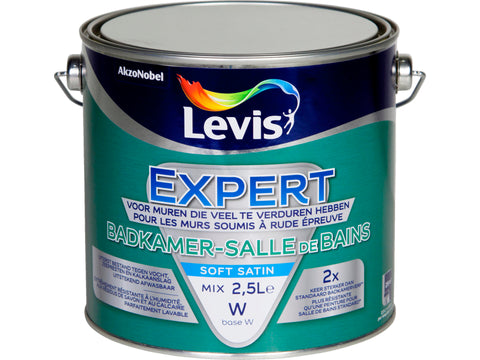 Levis Badkamerverf Expert soft satin mix 5l W