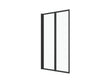 Aurlane Badwand 2-delig 70x120 cm zwart