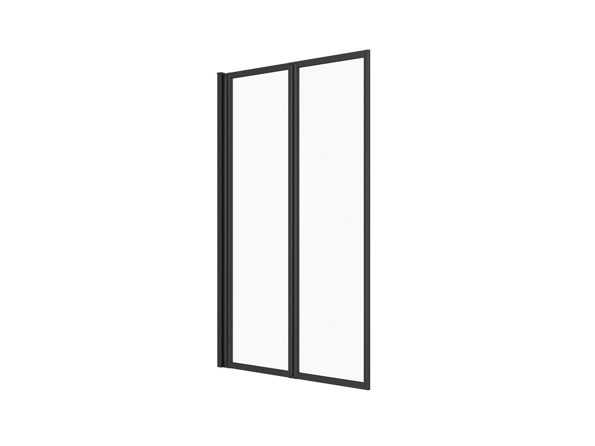Aurlane Badwand 2-delig 70x120 cm zwart