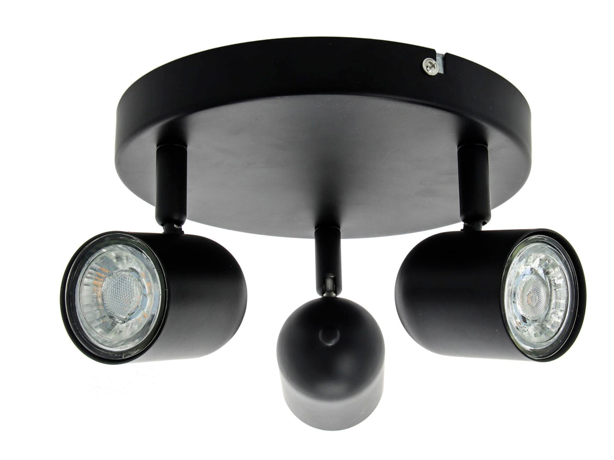 Prolight Bari LED spot GU10 3x3W, opbouwspots — SKU COLOS-968789, EAN 5412748755749
