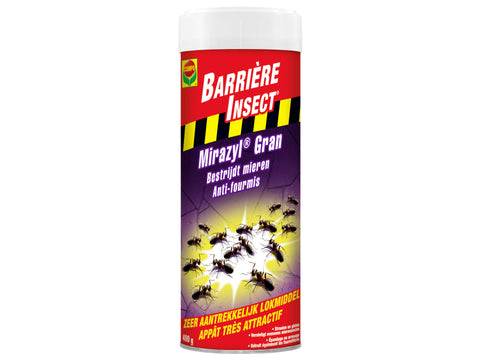 Compo Barrière Insect Mirazyl Gran korrels tegen mieren 400g