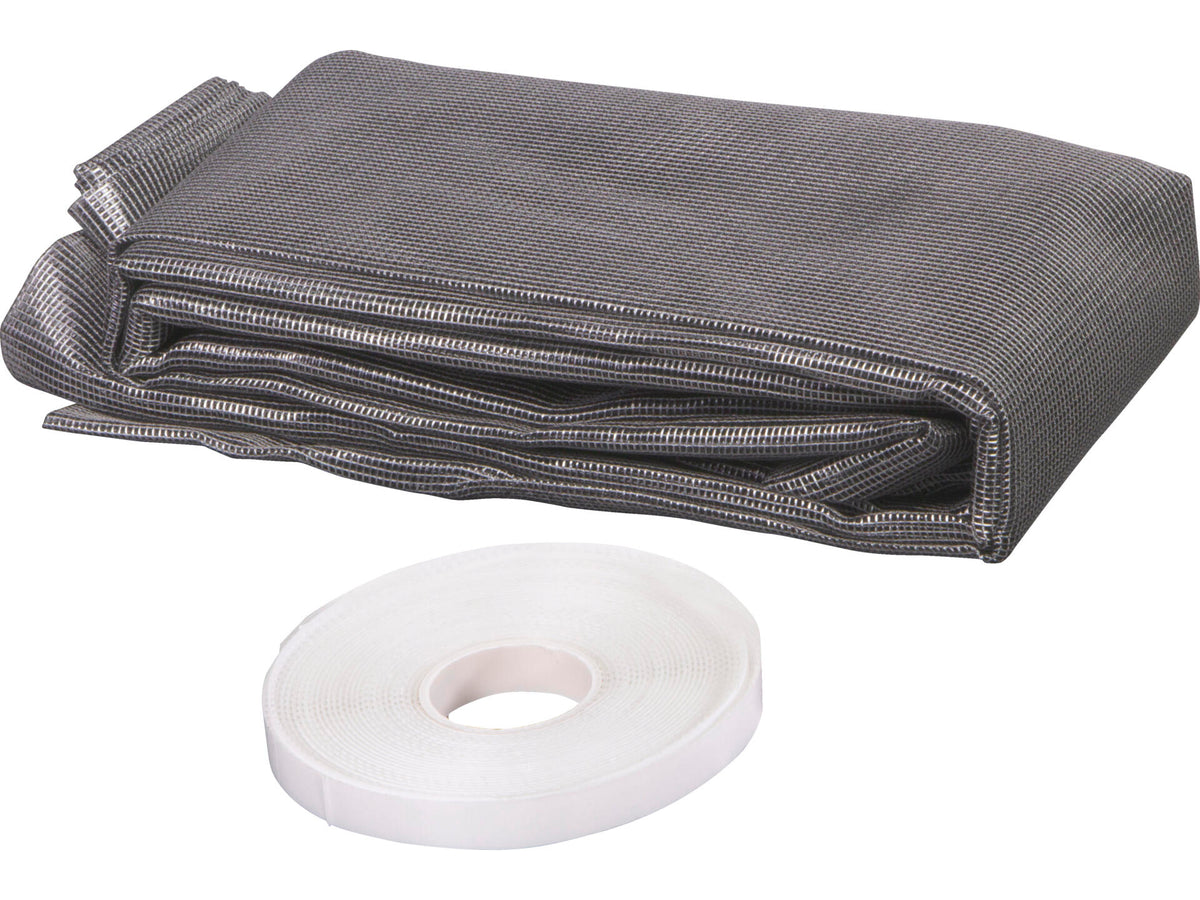 CanDo Basic muggengaas met klittenband zonwerend 130x150 cm