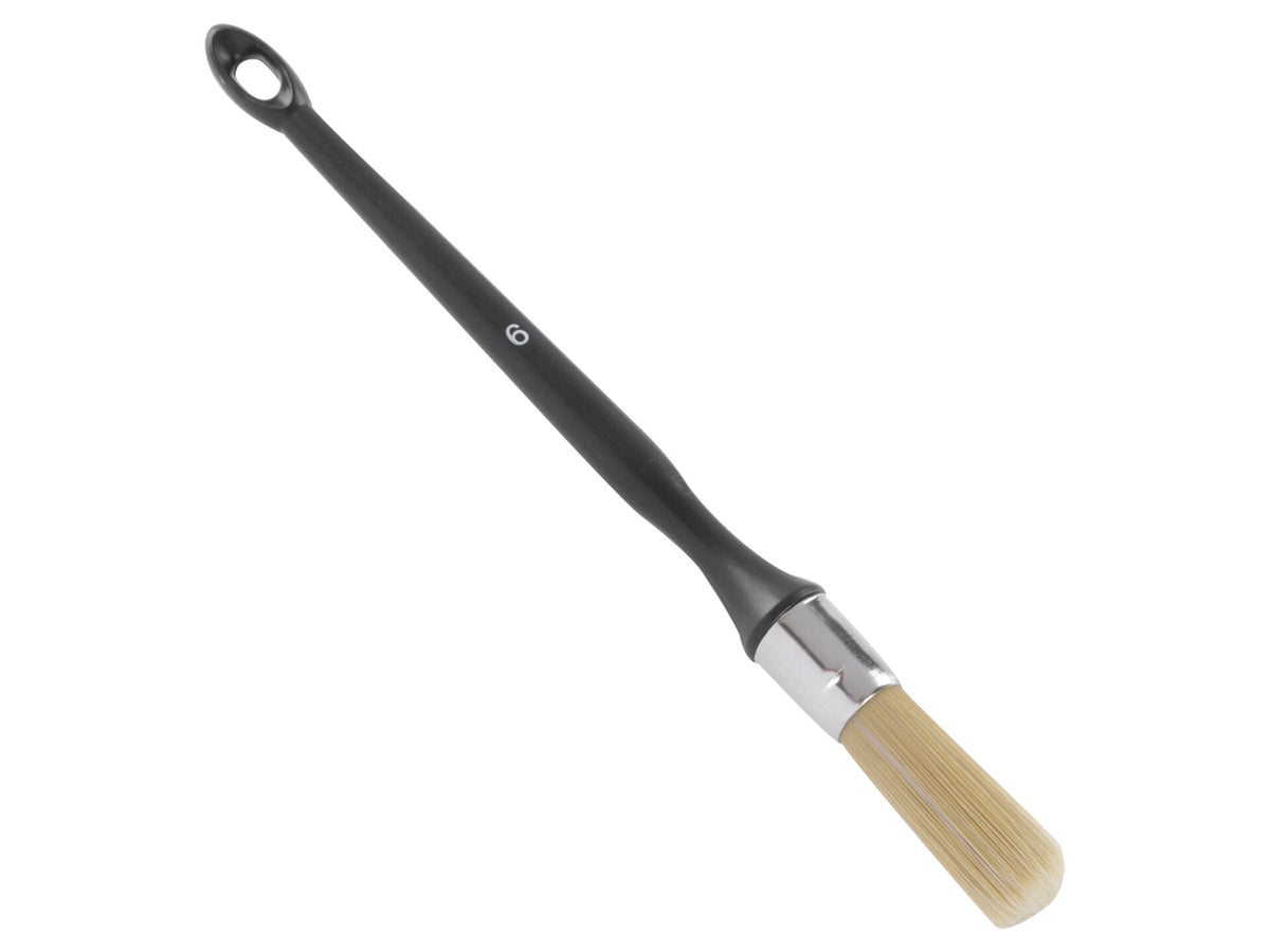 Basic verfborstel rond 6cm
