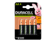 Duracell Pile NI-MH AA 2500mAh 4 pièces
