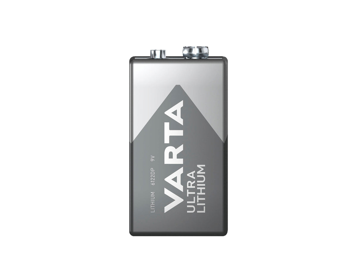 Varta Batterij lithium 9V, batterijen — SKU COLOS-869657, EAN 4008496675265