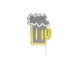 Reality Beer applique murale LED SMD 5W transparent