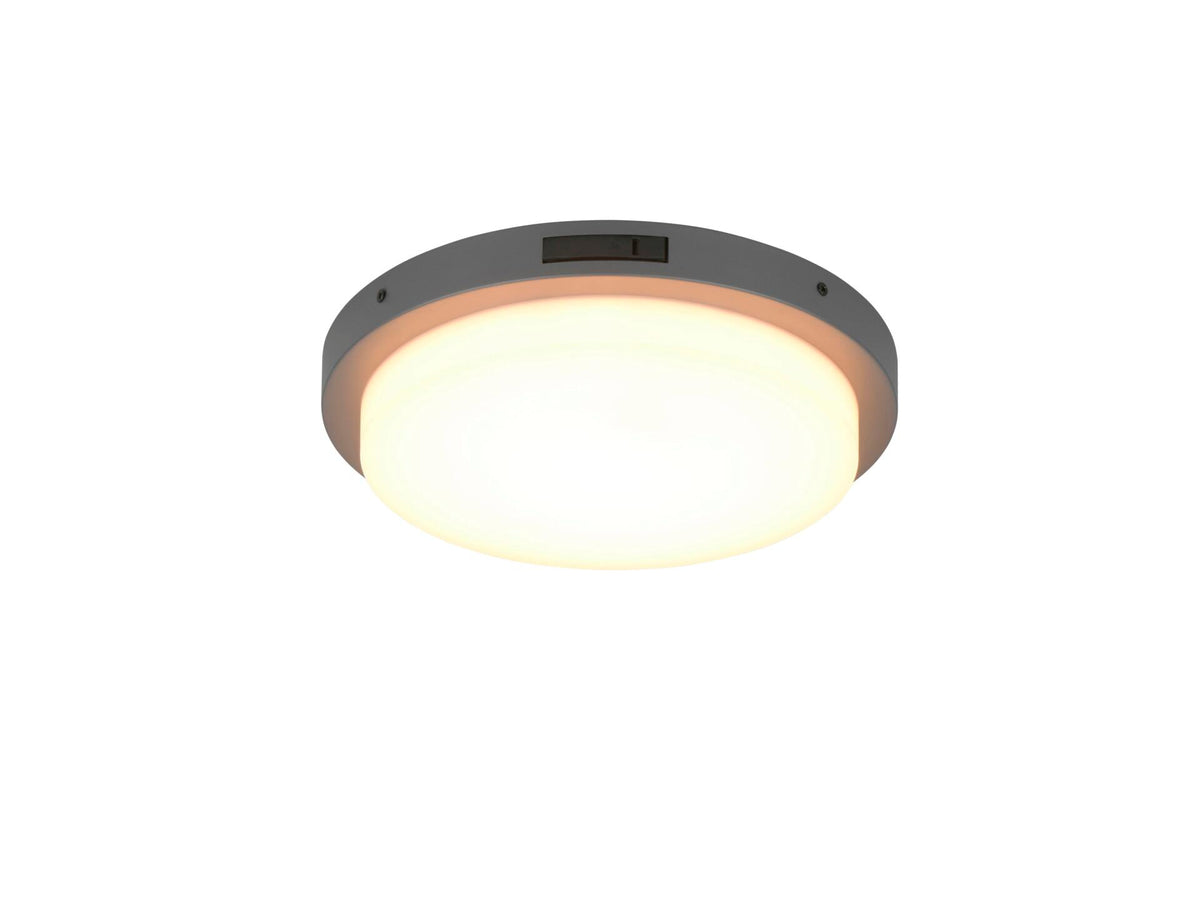 Trio Bermejo LED plafondlamp 14W antraciet