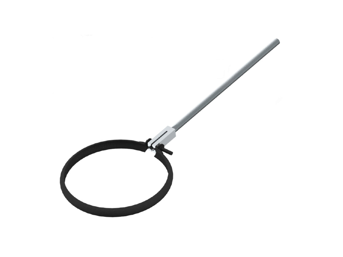Saninstal Beugel email 153mm zwart