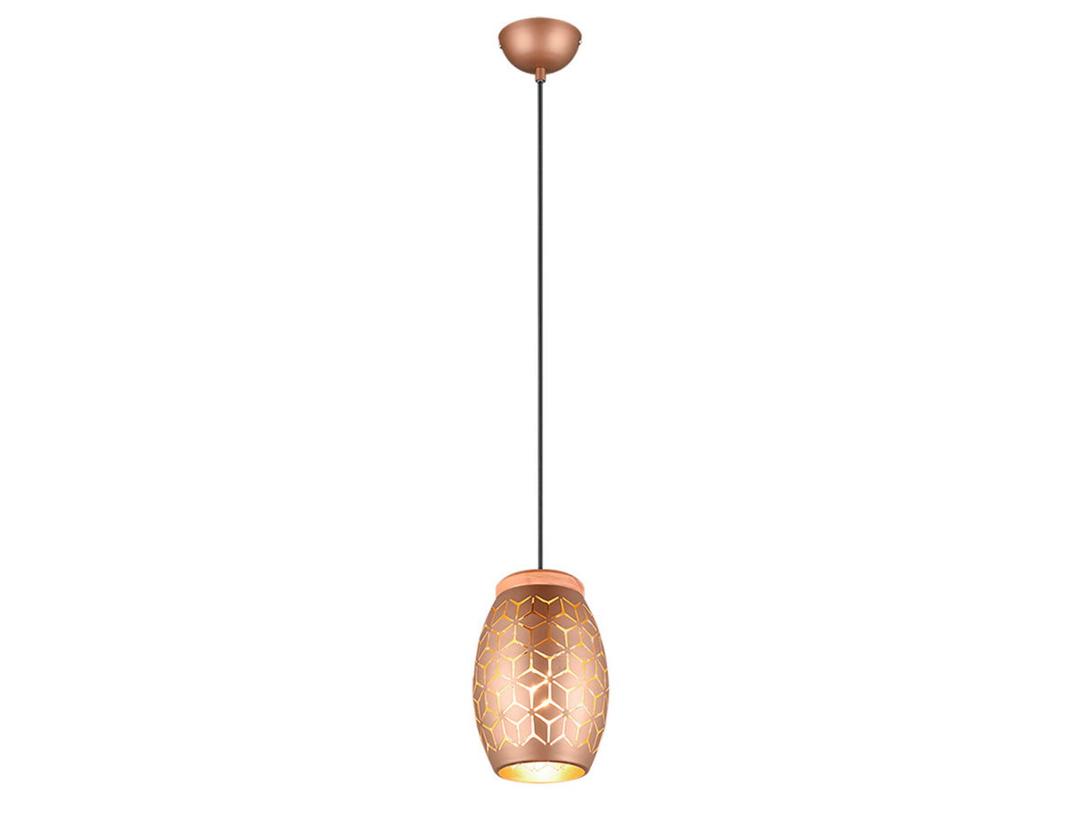 Reality Bidar hanglamp E27 max. 28W bruin