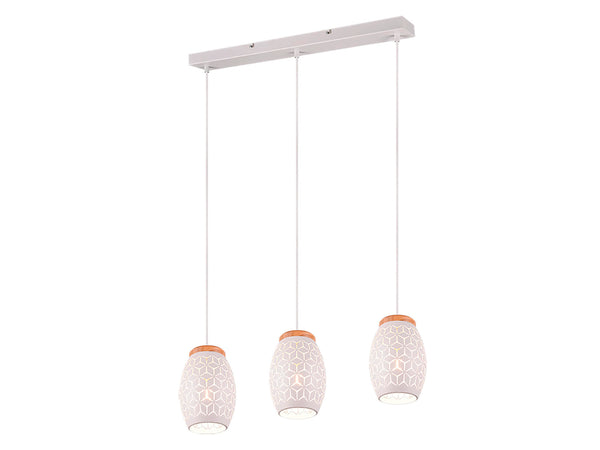 Reality Bidar suspension E27 max. 3x28 W blanc