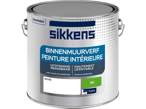 Sikkens Binnenmuurverf Mat base W05 2,5l