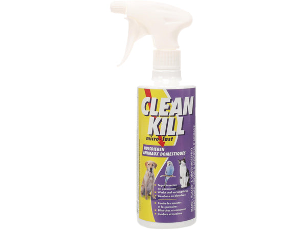 Flamingo Bio Kill Microfast spray tegen vlooien, teken en luizen 450ml