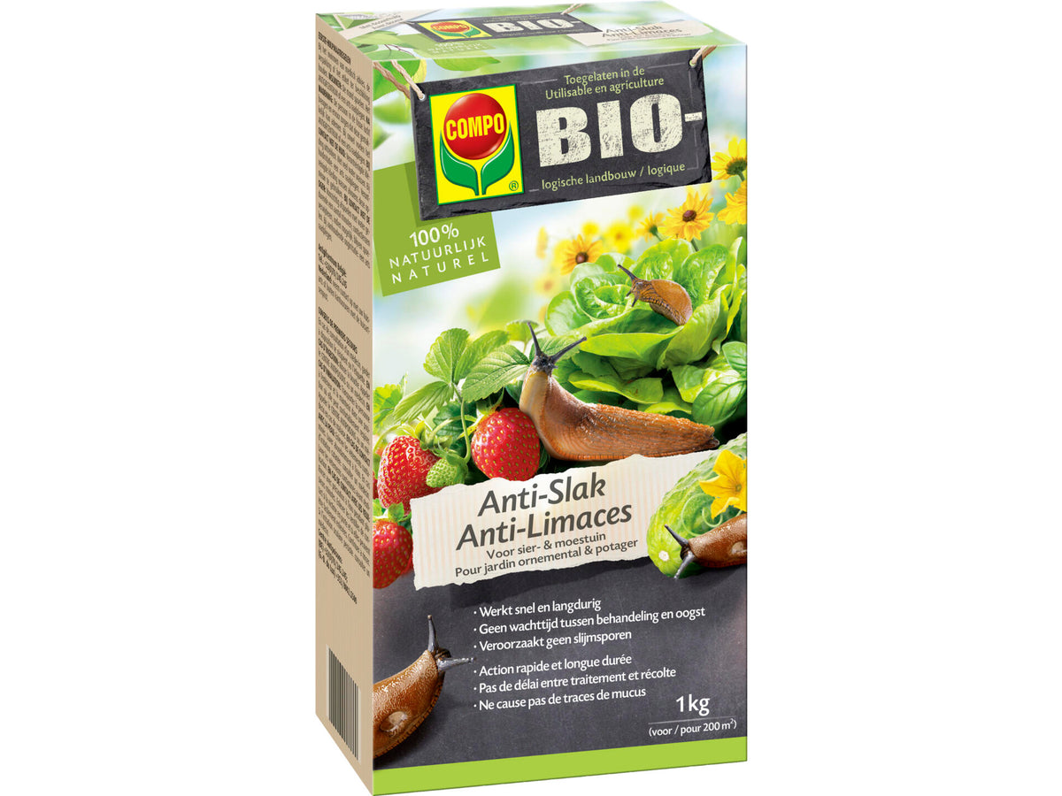 Compo Bio anti-slakkenkorrels 1kg
