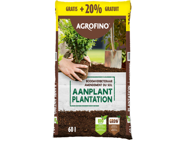 Bodemverbeteraar voor aanplant 60l + 20% gratis