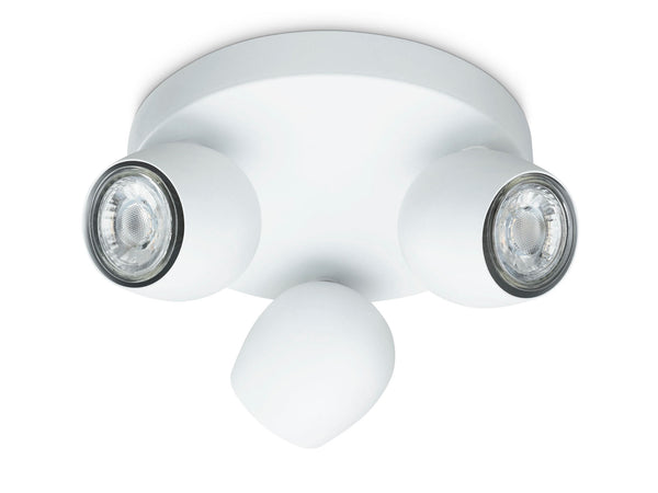 Prolight Bola spot de plafond LED GU10 3x3W