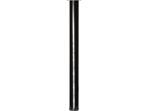 Bonita meubelpoot rond 76mm 90cm metaal zwart