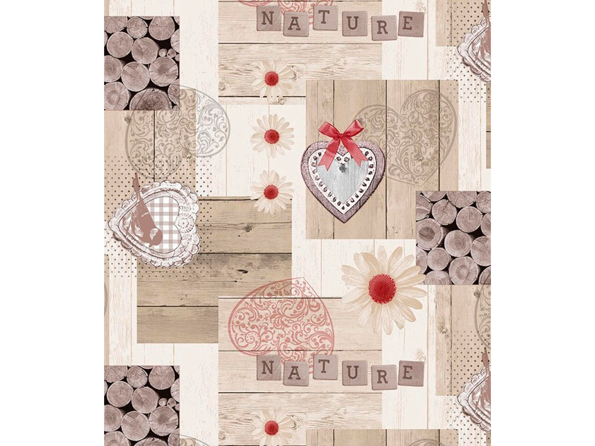 Finesse Bonita tafellaken 140x250 cm family gris