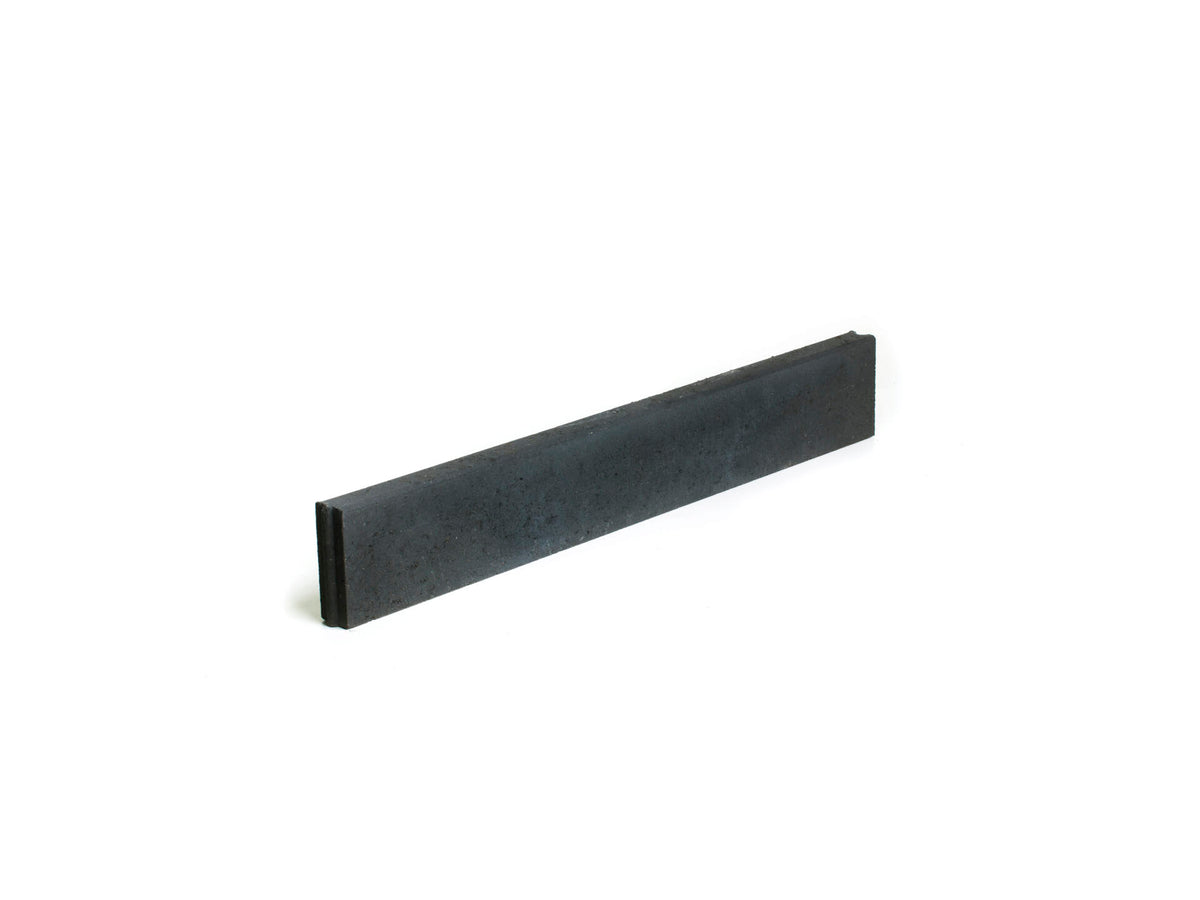 Boordsteen 100x15x5 cm zwart