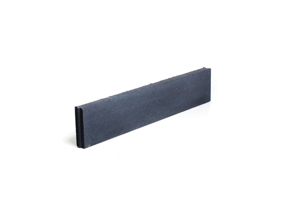 Boordsteen 100x20x6 cm zwart