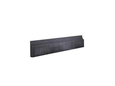 Boordsteen 100x20x6cm zwart