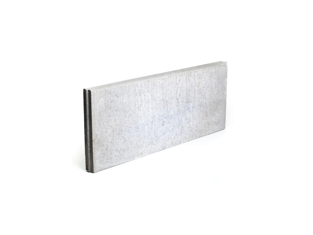 Boordsteen 100x40x6 cm grijs
