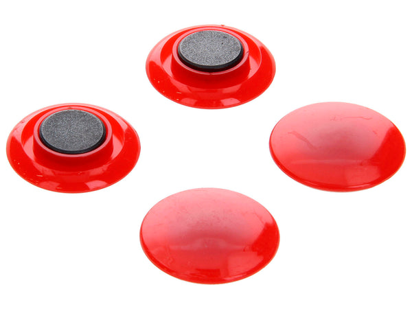 Mack Aimants 30mm rouge 4 pièces
