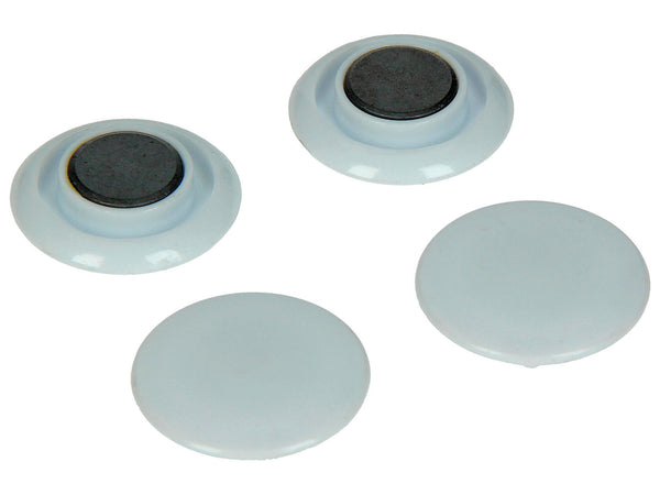 Mack Aimants 30mm blanc 4 pièces