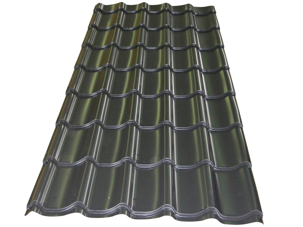 Bricotuil dakplaat 250x98 cm 0,5mm grafiet