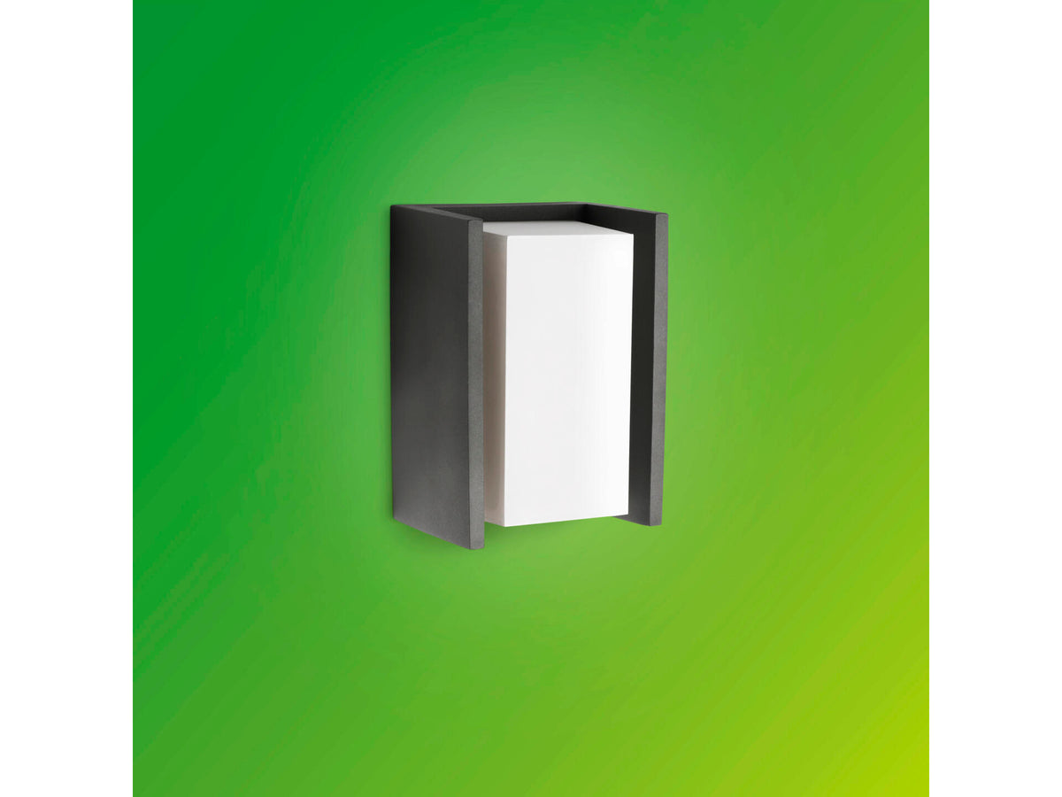 Bridge wandlamp 15W E27 antraciet