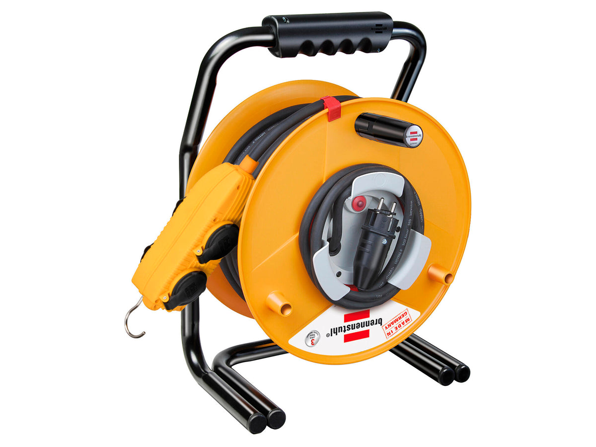 Brennenstuhl Brobusta Bretec kabelhaspel 40m geel