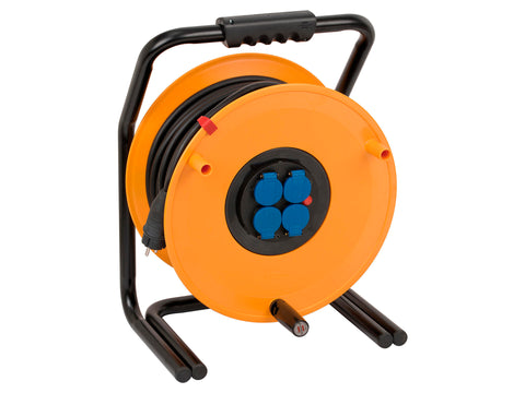 Brennenstuhl Brobusta kabelhaspel 50m geel, kabelhaspels — SKU COLOS-403185, EAN 4007123061235