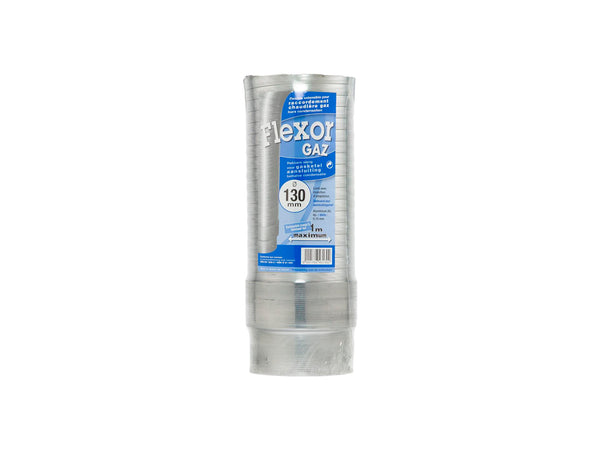 Saninstal Buis met mof alu 130-136 mm 1m