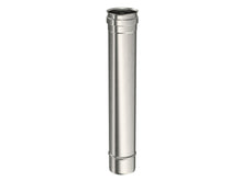 Saninstal Buis voor pelletkachel inox 80mm 50cm